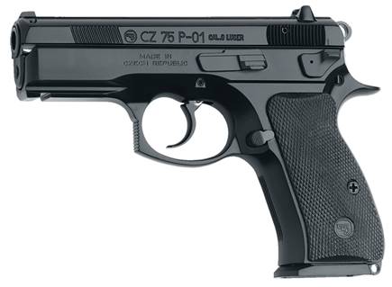 CZ-USA 01199 CZ 75 P-01 *CA Compliant 9mm Luger Caliber with 3.75